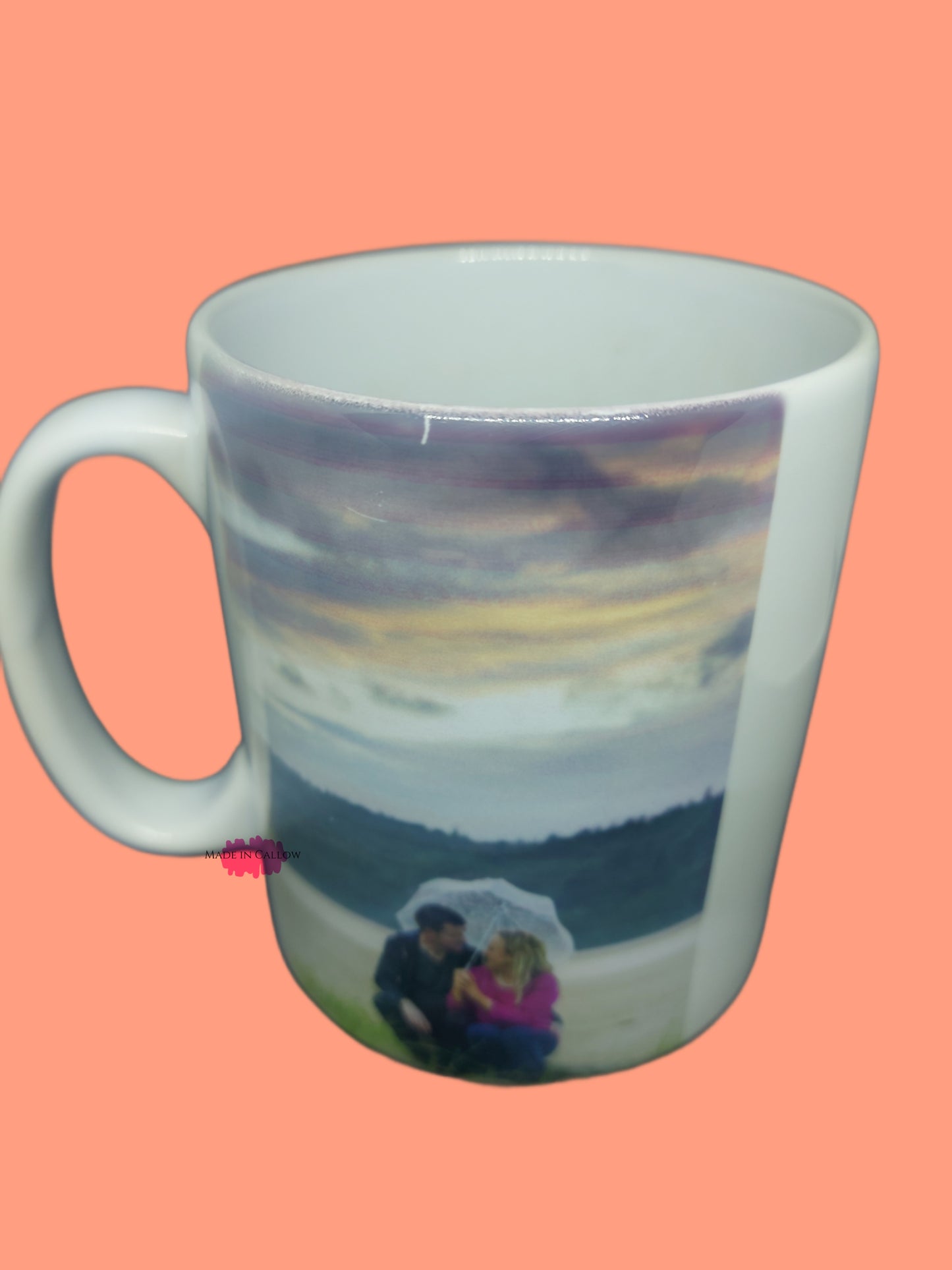 Personalised photo mug